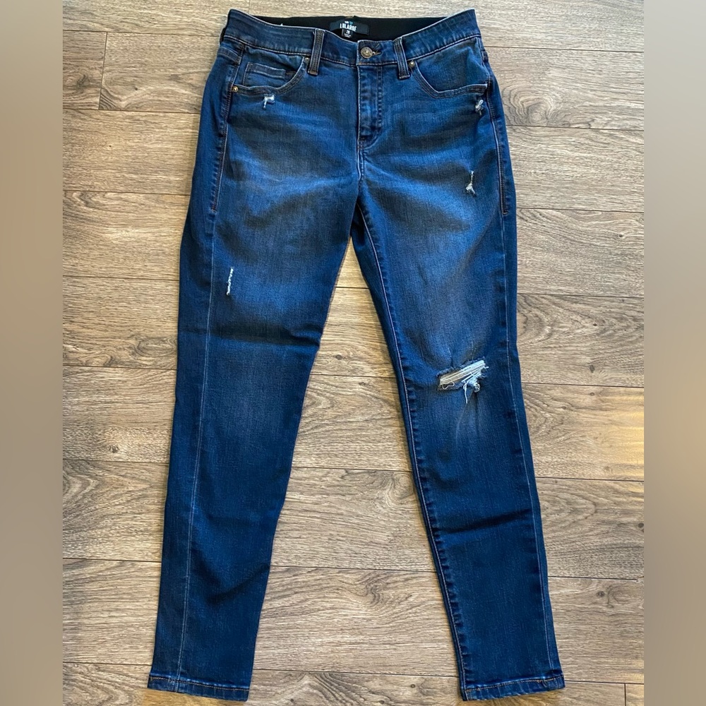 Lularoe Distressed Skinny Jeans Sz 28